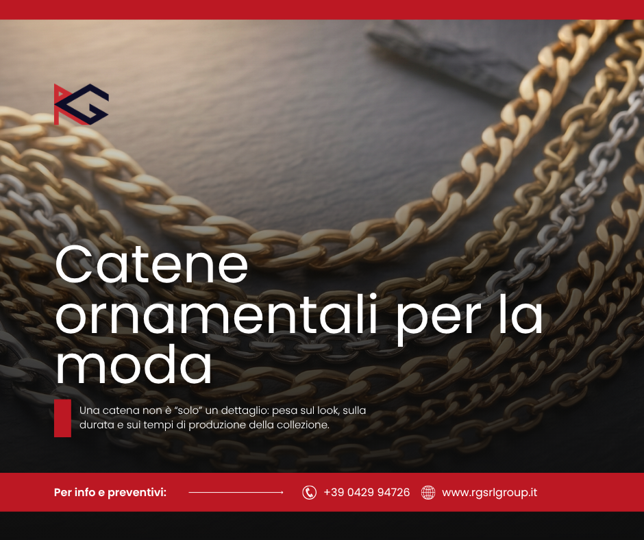 Copertina: Catene ornamentali: perché contano più di quanto sembri